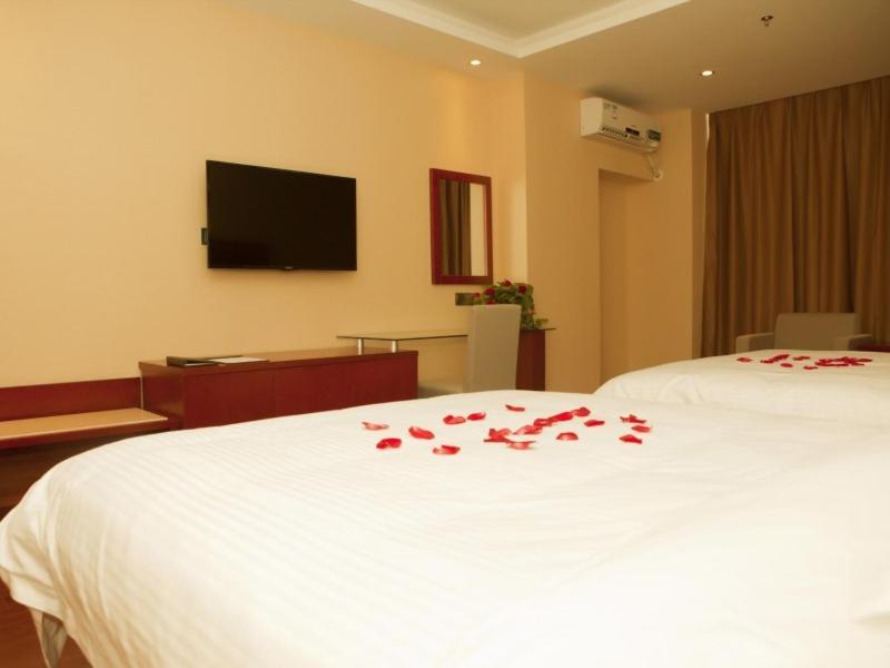 Greentree Inn Hainan Haikou Hainan College Of Vocation And Technique Jinniu Road Business Hotel المظهر الخارجي الصورة