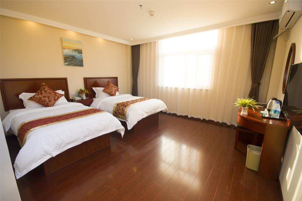 Greentree Inn Hainan Haikou Hainan College Of Vocation And Technique Jinniu Road Business Hotel المظهر الخارجي الصورة