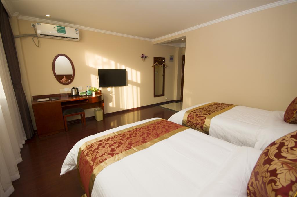 Greentree Inn Hainan Haikou Hainan College Of Vocation And Technique Jinniu Road Business Hotel المظهر الخارجي الصورة